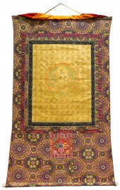 TIBETAN THANGKA OF THE 108 MAI