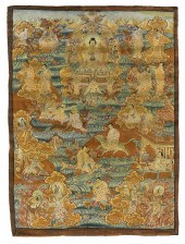 TIBETAN THANGKA OF THE MEDICIN