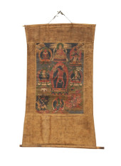 TIBETAN THANGKA OF VAJRA YOGIN