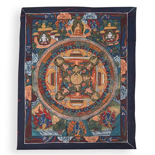 TIBETAN THANGKA