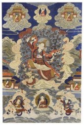 TIBETAN THANGKA RELIGIOUS GOUA