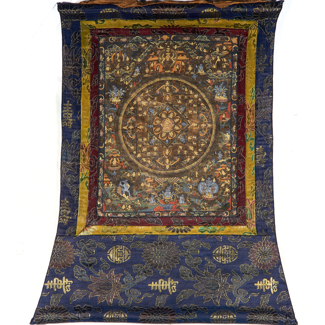 TIBETAN THANGKA Tibetan thangka,