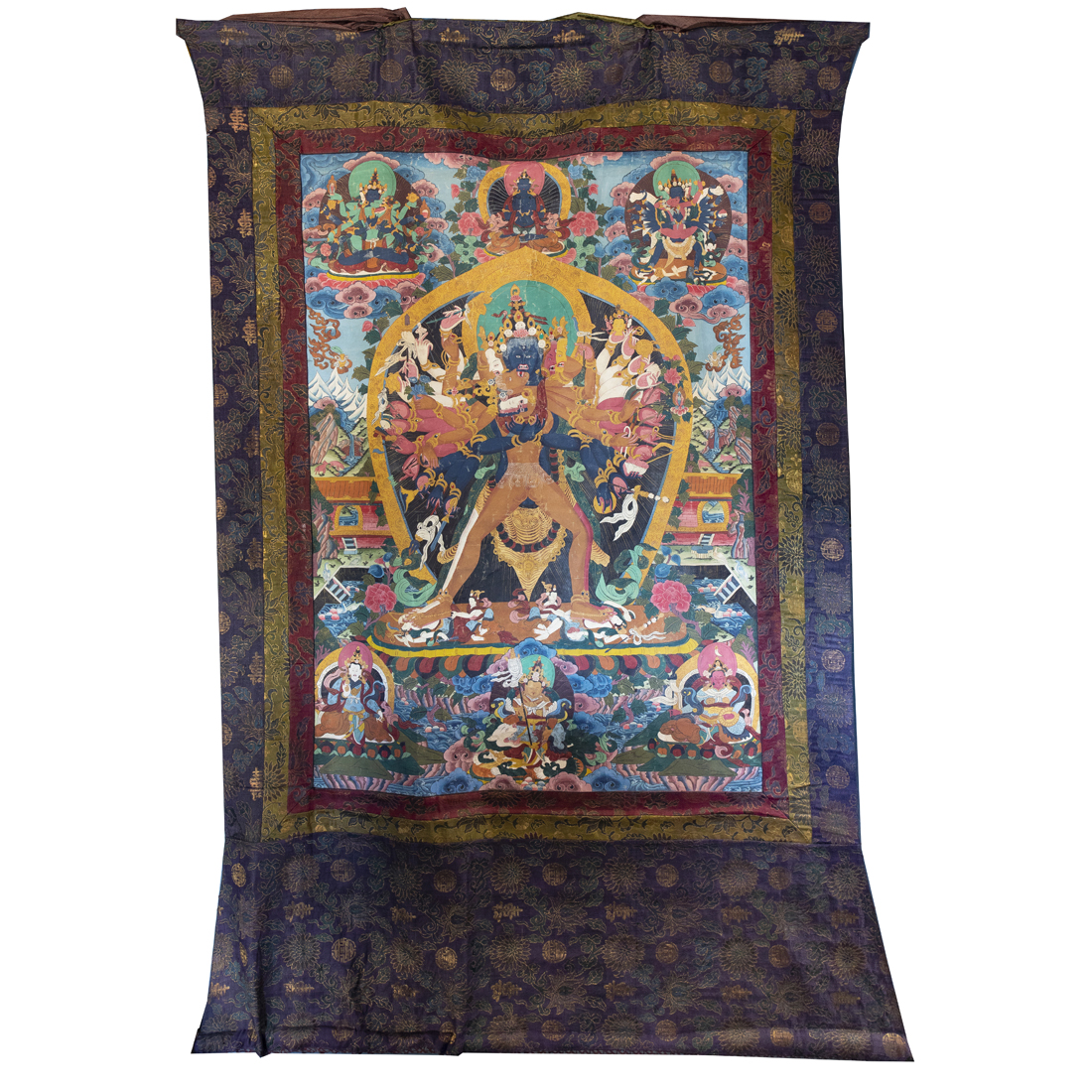 TIBETAN THANGKA Tibetan thangka,