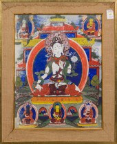TIBETAN THANGKA Tibetan thangk
