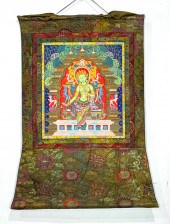 TIBETAN THANGKA Tibetan thangk