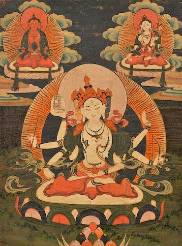 TIBETAN THANGKA,