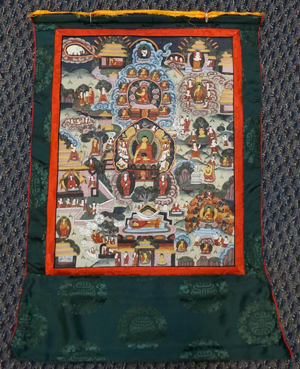 TIBETAN THANGKATibetan Thangka