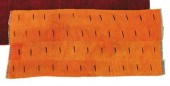 Tibetan 'tiger skin' rug    la