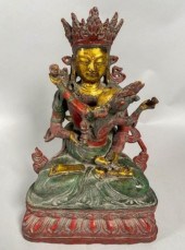 TIBETAN YAB YUM POLYCHROME BRO