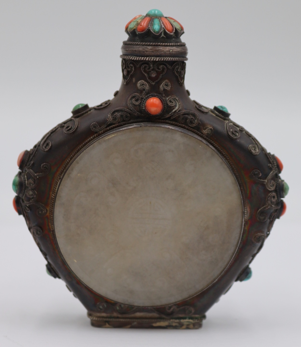 TIBETAN/MONGOLIAN SILVER SNUFF