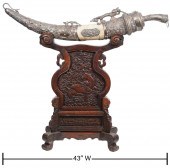 TIBETAN/NEPALESE SILVER DAGGER