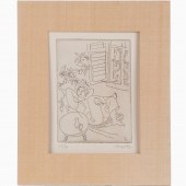 TIBOR GERGELY, ETCHING Tibor G