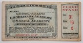 TICKET ARMY-NAVY FOOTBALL GAME