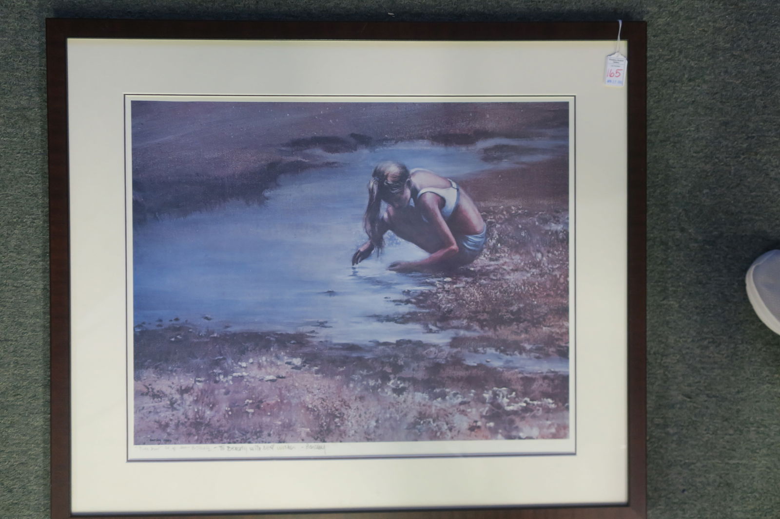 TIDE POOL PRINT BY BARCLAY SHEAKS
