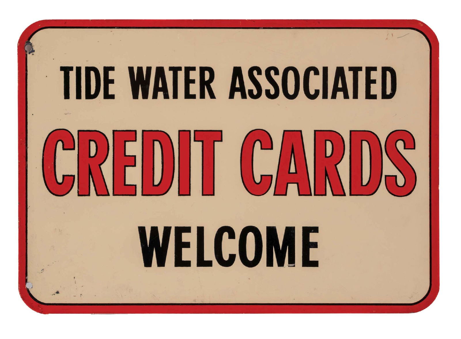 TIDEWATER OIL CREDIT CARD