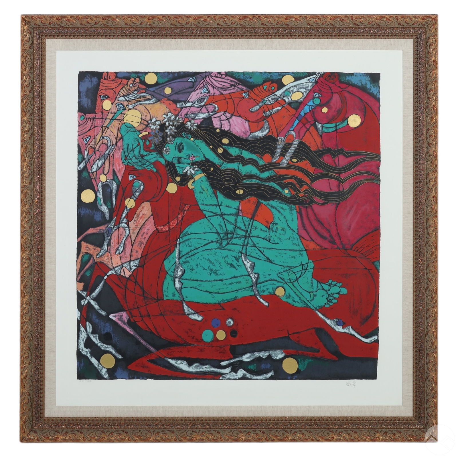 TIEFENG JIANG B.1938 EMERALD LADY