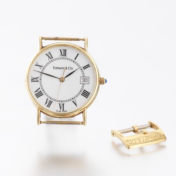 TIFFANY 14K GOLD CLASSIC ROUND CASE