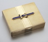 Tiffany and Co. 14K gold and s