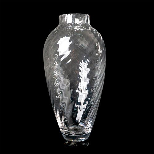 TIFFANY AND CO GLASS VASECurved
