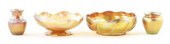 Tiffany and Steuben gold iride