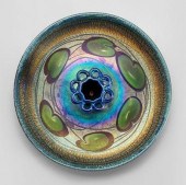 Tiffany bowl and flower frog:
