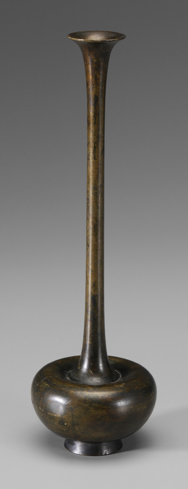 Tiffany Bronze Vase fine tapered
