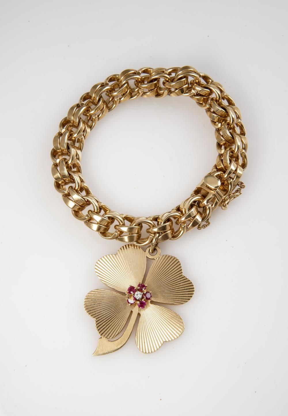 TIFFANY & CO. 14-KARAT YELLOW-GOLD,