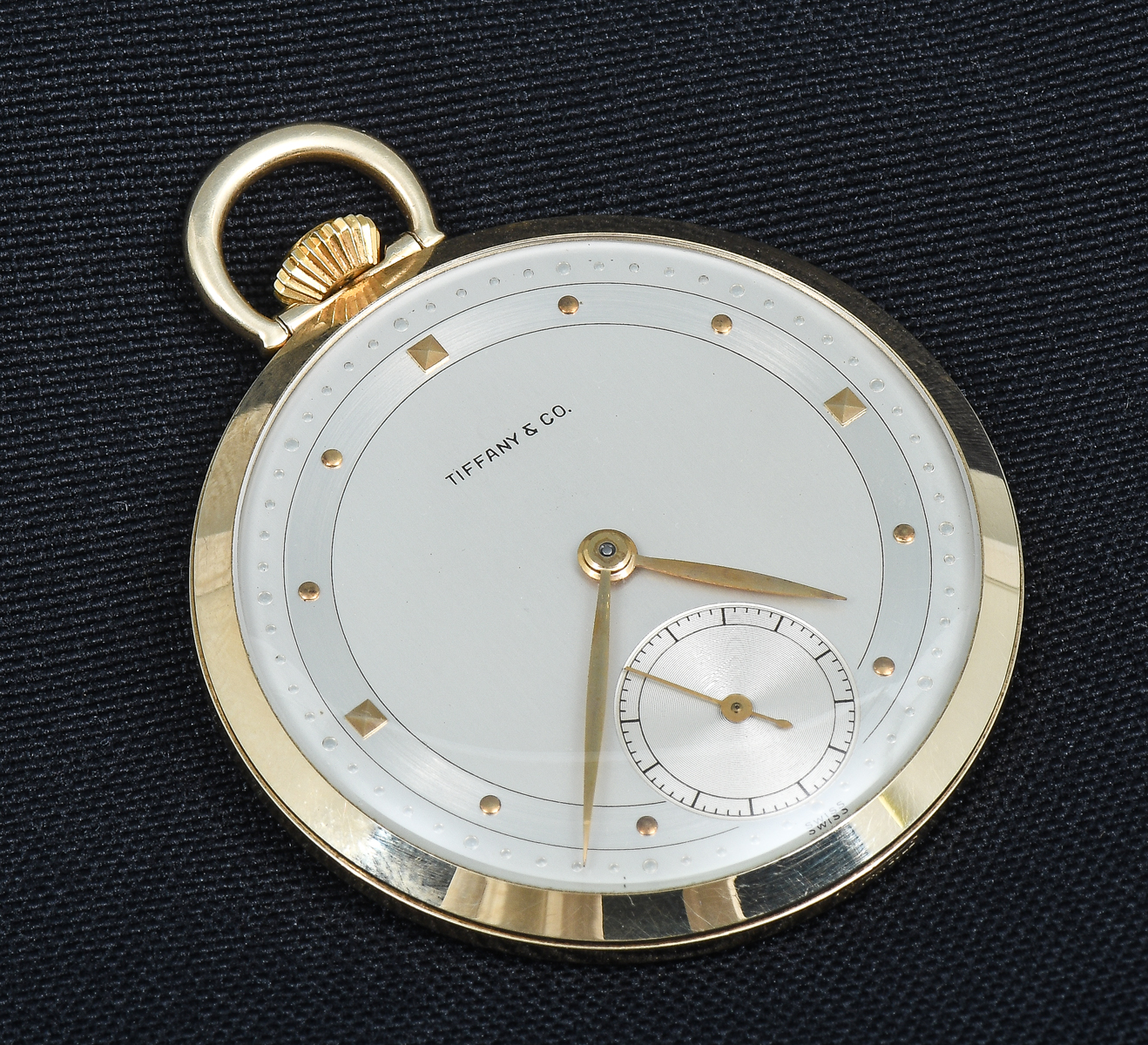 TIFFANY & CO 14K 17J POCKET WATCH