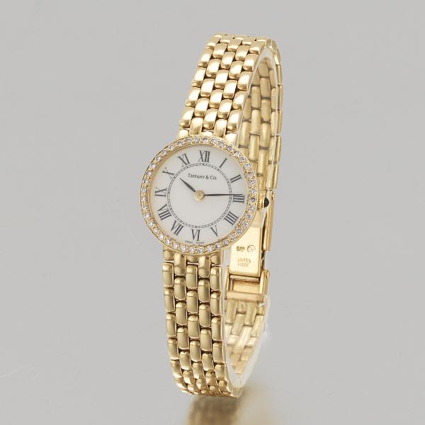 TIFFANY & CO 14K  DIAMOND LADIES'