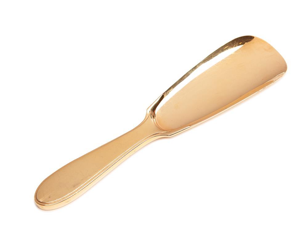 TIFFANY & CO. 14K GOLD SHOE