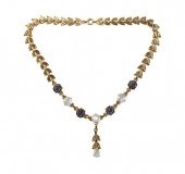 TIFFANY & CO 14K GOLD, MOONSTO