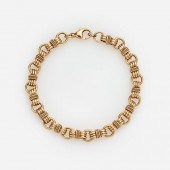 TIFFANY & CO. 14K LINK BRACELE