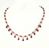 TIFFANY & CO 18K GARNET FANCY