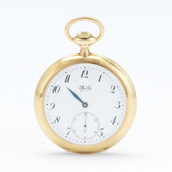 TIFFANY & CO. 18K GOLD POCKET WATCH