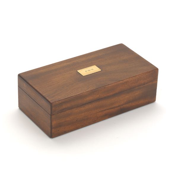 TIFFANY & CO. 18K GOLD AND ROSEWOOD