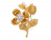 TIFFANY & CO. 18K GOLD AND DIA