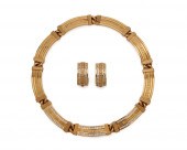 TIFFANY & CO. 18K GOLD AND DIA