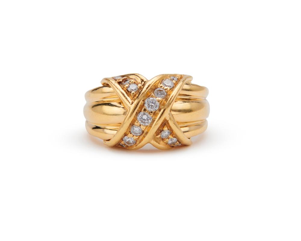TIFFANY & CO. 18K GOLD AND
