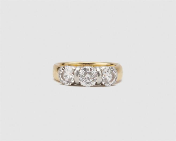 TIFFANY & CO. 18K GOLD, PLATINUM,