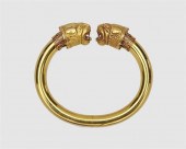 TIFFANY & CO. 18K GOLD BANGLE