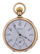 TIFFANY & CO 18K GOLD MINUTE R