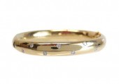 TIFFANY & CO 18K PLATINUM & DI