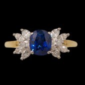Tiffany & Co. 18k Sapphire and