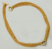 TIFFANY & CO. 18K YELLOW GOLD