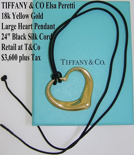 TIFFANY & CO 18K YELLOW GOLD