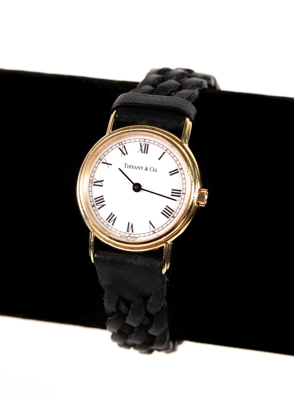 TIFFANY & CO 18K YG 33MM X-THIN