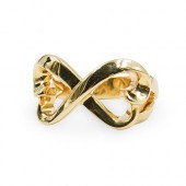 TIFFANY & CO 18KT GOLD XOXO RI
