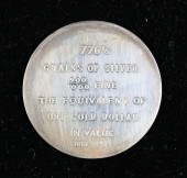 TIFFANY & CO. 776 1/3 COIN SIL