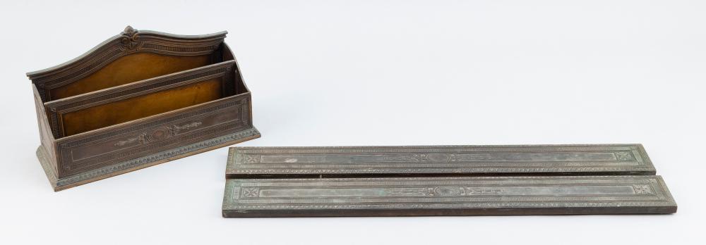 TIFFANY & CO. "ADAMS" BRONZE LETTER