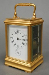 TIFFANY & CO. BRASS AND CRYSTA